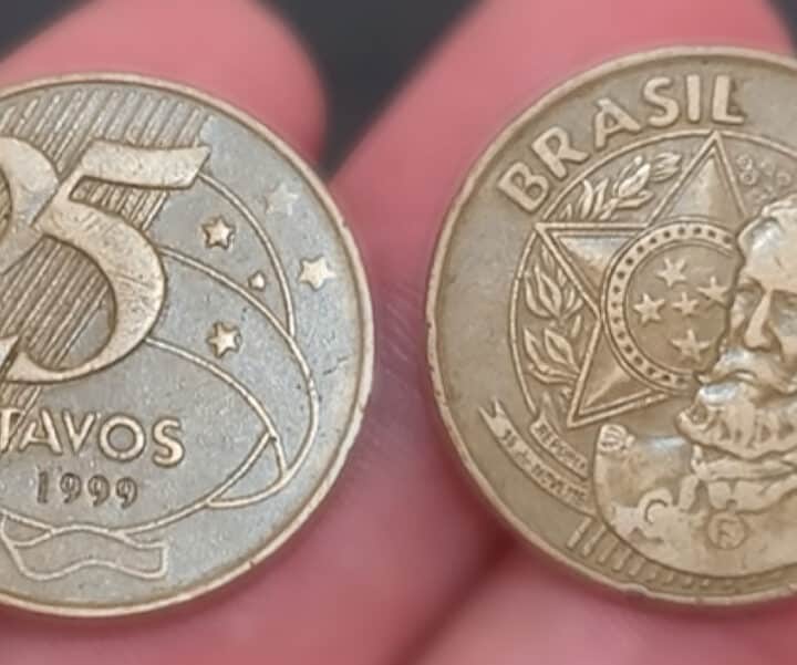 Moedinha De R Centavos Que Vale R Est Em Circula O Em