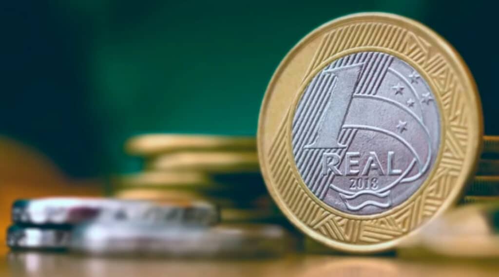 Moeda de R$ 1,00 real rara - Total Crédito Brasil