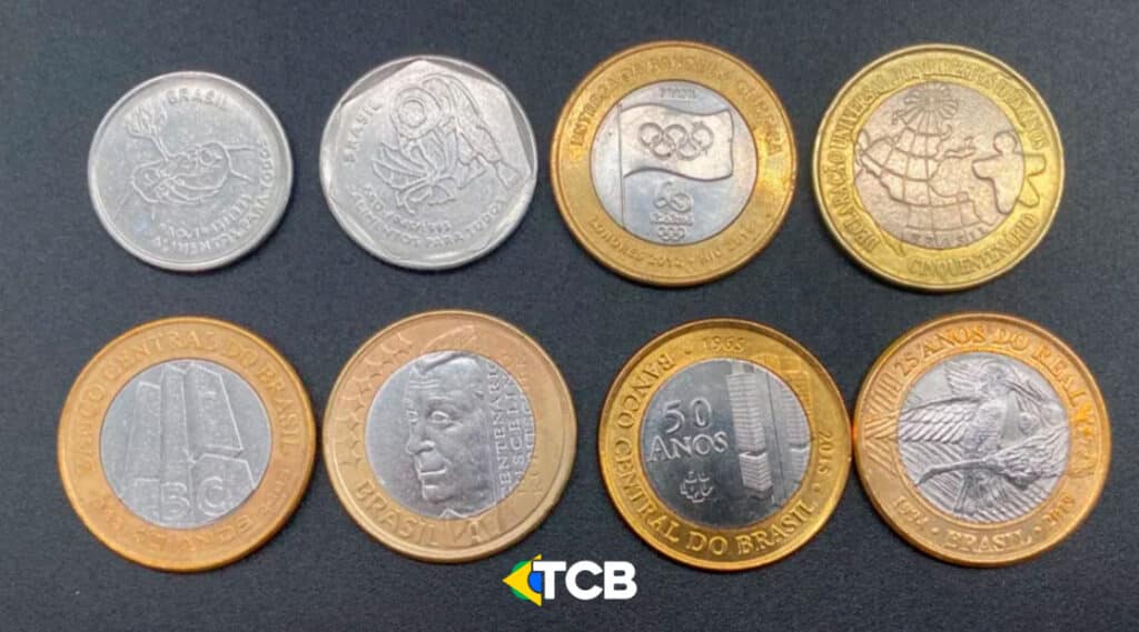 Moedas de R$ 1,00 Real avaliadas em R$ 10 Mil - Total Crédito Brasil