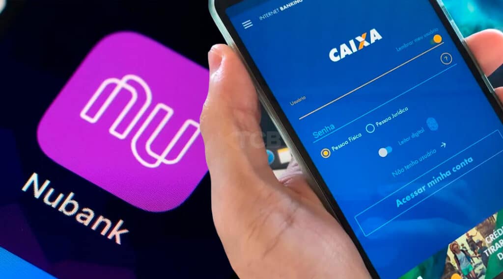 Caixa e Nubank
